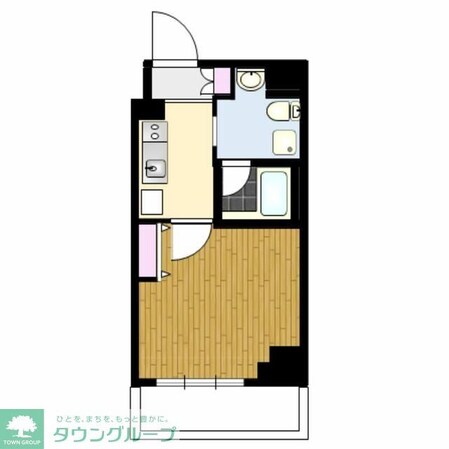 グランドコンシェルジュ大森(禁煙)敷無し礼0.5の物件間取画像